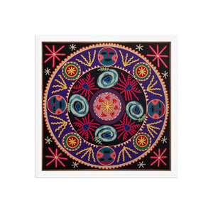 Huichol Yarn Painting Print • L - 254 - Huichol Arts