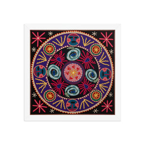 Huichol Yarn Painting Print • L - 254 - Huichol Arts