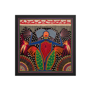 Huichol Yarn Painting Print • L - 255 - Huichol Arts