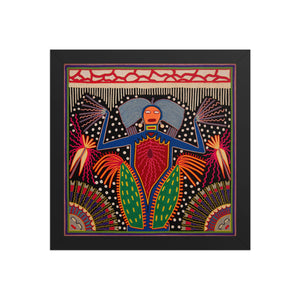 Huichol Yarn Painting Print • L - 255 - Huichol Arts