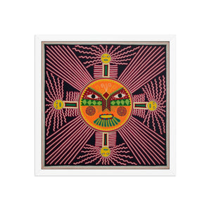 Huichol Yarn Painting Print • L - 257 - Huichol Arts