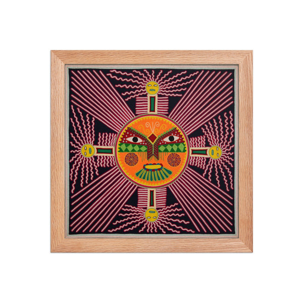 Huichol Yarn Painting Print • L - 257 - Huichol Arts