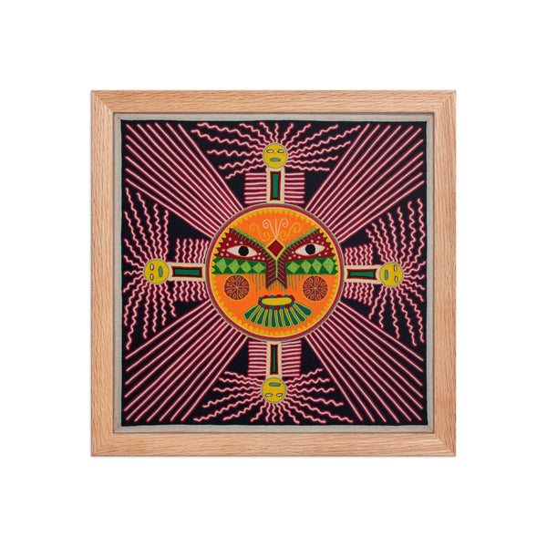 Huichol Yarn Painting Print • L - 257 - Huichol Arts