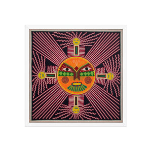 Huichol Yarn Painting Print • L - 257 - Huichol Arts