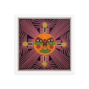 Huichol Yarn Painting Print • L - 257 - Huichol Arts