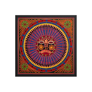 Huichol Yarn Painting Print • L - 261 - Huichol Arts