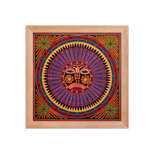 Huichol Yarn Painting Print • L - 261 - Huichol Arts