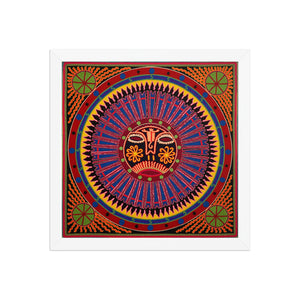 Huichol Yarn Painting Print • L - 261 - Huichol Arts