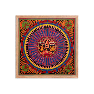 Huichol Yarn Painting Print • L - 261 - Huichol Arts