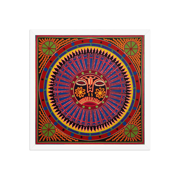 Huichol Yarn Painting Print • L - 261 - Huichol Arts