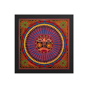 Huichol Yarn Painting Print • L - 261 - Huichol Arts