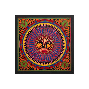 Huichol Yarn Painting Print • L - 261 - Huichol Arts
