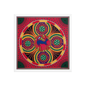 Huichol Yarn Painting Print • L - 263 - Huichol Arts