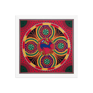 Huichol Yarn Painting Print • L - 263 - Huichol Arts