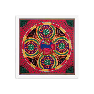 Huichol Yarn Painting Print • L - 263 - Huichol Arts