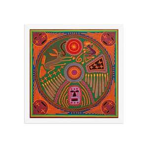 Huichol Yarn Painting Print • L - 265 - Huichol Arts