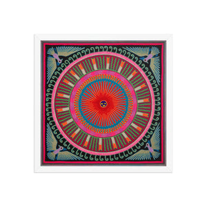 Huichol Yarn Painting Print • L - 268 - Huichol Arts
