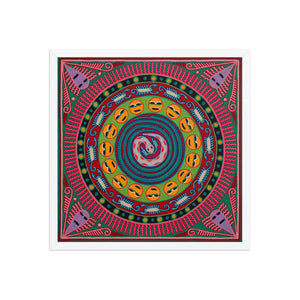 Huichol Yarn Painting Print • L - 269 - Huichol Arts