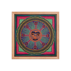 Huichol Yarn Painting Print • L - 271 - Huichol Arts