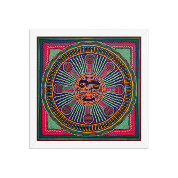 Huichol Yarn Painting Print • L - 271 - Huichol Arts