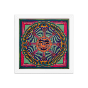Huichol Yarn Painting Print • L - 271 - Huichol Arts