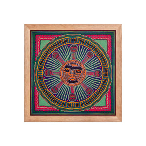 Huichol Yarn Painting Print • L - 271 - Huichol Arts