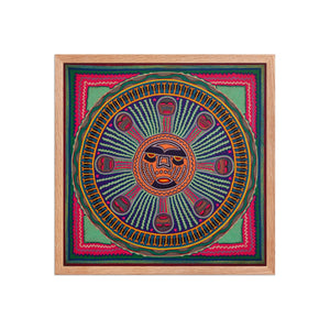 Huichol Yarn Painting Print • L - 271 - Huichol Arts