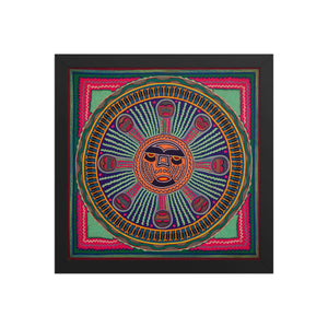 Huichol Yarn Painting Print • L - 271 - Huichol Arts