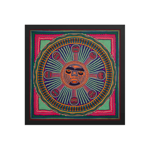 Huichol Yarn Painting Print • L - 271 - Huichol Arts