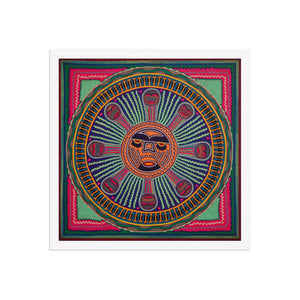 Huichol Yarn Painting Print • L - 271 - Huichol Arts