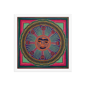 Huichol Yarn Painting Print • L - 271 - Huichol Arts