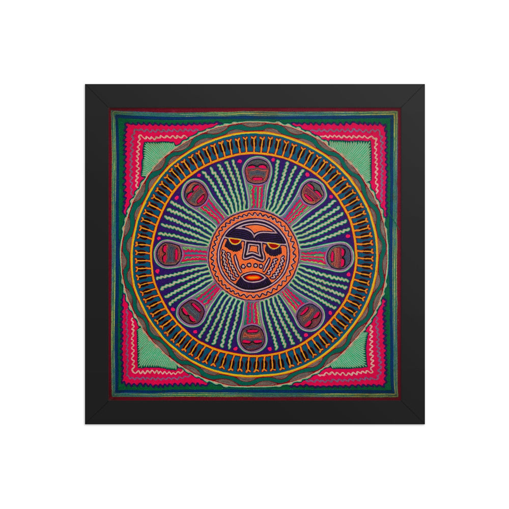 Huichol Yarn Painting Print • L - 271 - Huichol Arts