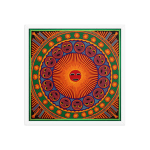 Huichol Yarn Painting Print • L - 272 - Huichol Arts