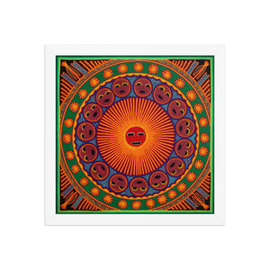 Huichol Yarn Painting Print • L - 272 - Huichol Arts