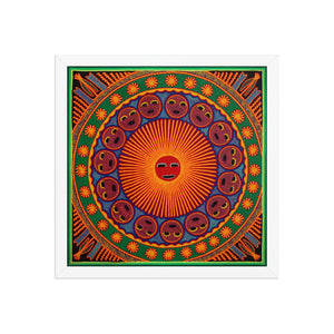 Huichol Yarn Painting Print • L - 272 - Huichol Arts
