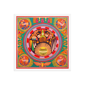 Huichol Yarn Painting Print • L - 275 - Huichol Arts