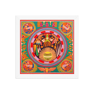 Huichol Yarn Painting Print • L - 275 - Huichol Arts