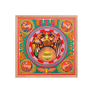 Huichol Yarn Painting Print • L - 275 - Huichol Arts