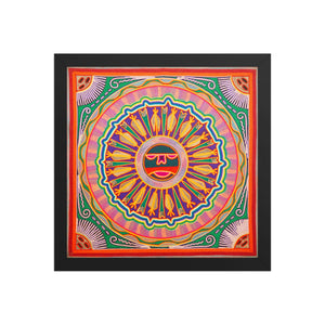 Huichol Yarn Painting Print • L - 278 - Huichol Arts