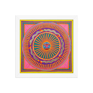 Huichol Yarn Painting Print • L - 279 - Huichol Arts
