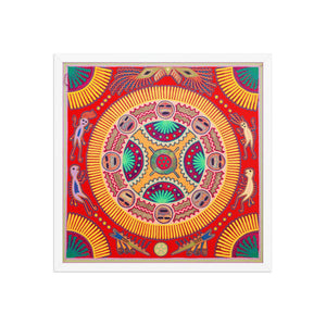 Huichol Yarn Painting Print • L - 285 - Huichol Arts