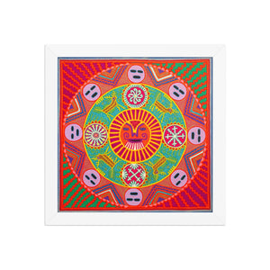 Huichol Yarn Painting Print • L - 286 - Huichol Arts