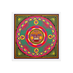 Huichol Yarn Painting Print • L - 287 - Huichol Arts