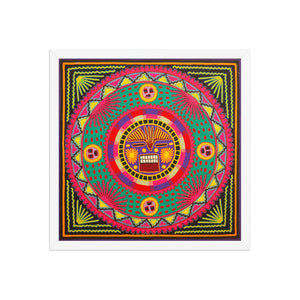 Huichol Yarn Painting Print • L - 287 - Huichol Arts