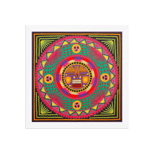 Huichol Yarn Painting Print • L - 287 - Huichol Arts