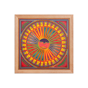 Huichol Yarn Painting Print • L - 288 - Huichol Arts