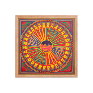 Huichol Yarn Painting Print • L - 288 - Huichol Arts