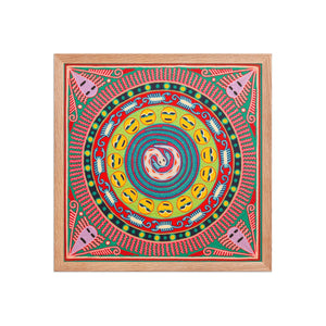 Huichol Yarn Painting Print • L - 294 - Huichol Arts