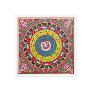 Huichol Yarn Painting Print • L - 294 - Huichol Arts
