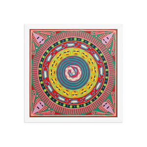 Huichol Yarn Painting Print • L - 294 - Huichol Arts